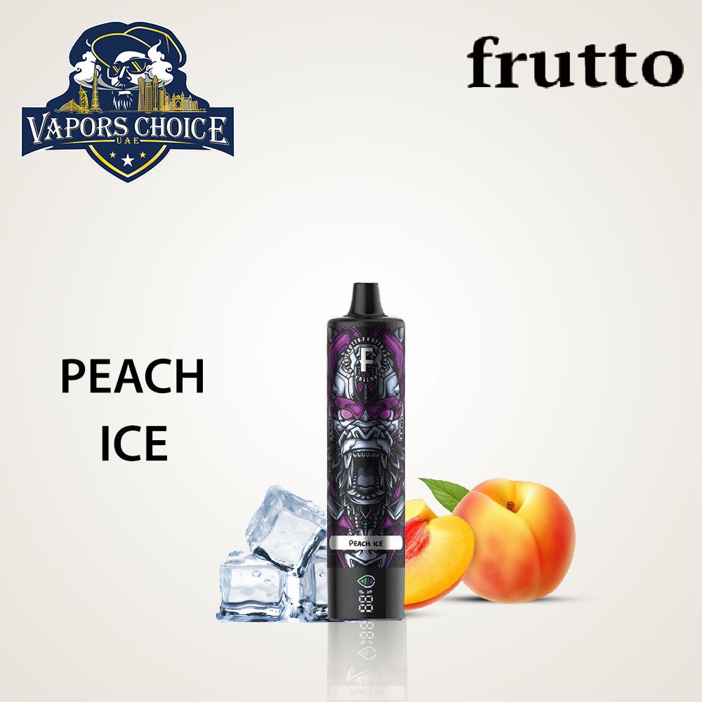FRUTTO 18000 PUFFS (50mg) - DISPOSABLE VAPE Peach Ice UAE Ras Al-Khaimah